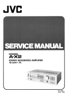 JVC A-X2-Service-Manual